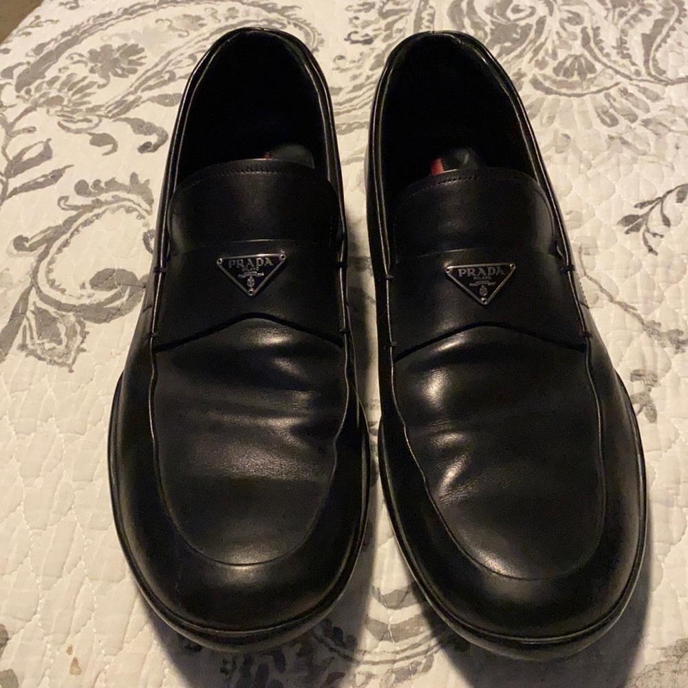Prada loafers in beautiful condition.